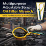 Multipurpose Adjustable Strap Oil Filter Wrench (SW01)