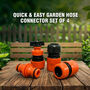 Garden Hose Connector Set Of 4 (HC1)