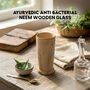 Ayurvedic Antibacterial Neem Wooden Glass (NUTRA37)