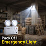 Double Head Rechrgeable Portable Emergency Light (LL40)
