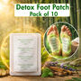 Detox Foot Patches Pack of 10 (DTX10)