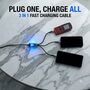 3 In 1 Cable With Fast Charging Chipset (CDC20)