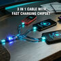 3 In 1 Cable With Fast Charging Chipset (CDC20)