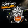Car AC Vent Rotating Windmill With Perfume (CDSM)