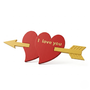 Wiper Decorative Heart Shape Clips For Auto Car Truck (CWB1)
