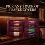 Pick any 1 Pack of 6 Saree cover (6SC3)