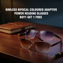 Rimless Bifocal Colored Adaptive Power Reading Glasses Buy1 Get 1 Free (2BCORG3)