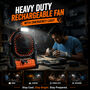 Heavy Duty Rechargeable Fan with Emergency Light (EF41)