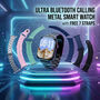 Ultra Bluetooth Calling Metal Smart Watch with Free 7 Straps (BCSW62)