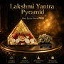 Lakshmi Yantra Pyramid + Raw Pyrite Stone Free (SJPY3)