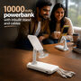 10000 MAh Powerbank With Inbuilt Stand And Cables (PB41)