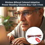 Rimless Bifocal Colored Adaptive Power Reading Glasses Buy 1 Get 1 Free (2BOC1RG2)