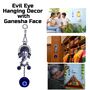 Evil Eye Hanging Decor with Ganesha Face (DEG1)
