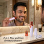 2 In 1 Rechargeable Eyebrow & Facial Hair Trimmer (RHT)