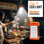 Solar Emergency Light With Powerbank (LL59)
