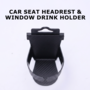 Car Seat Headrest & Window Drink Holder (CCH3)