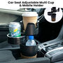 Car Seat Adjustable Multi Cup & Mobile Holder (CCH4)