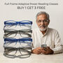 Full Frame Adaptive Power Reading Glasses Buy 1 Get 3 Free (4ORG22)