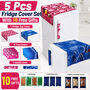5 Pcs Fridge Cover Set With 10 Free Gifts (5FC15)