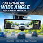 Car AntiGlare Wide Angle Rear View Mirror (IRVM6)