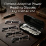 Rimless Adaptive Power Reading Glasses Buy 1 Get 4 Free (5ORG2)