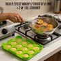 Tikki & Cutlet Maker 12 Tikkis At A Time + 2 In 1 Oil Strainer (TM4)
