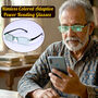 Rimless Coloured Adaptive Power Reading Glasses (OC4RG1)
