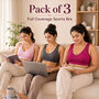 Pack of 3 Full Coverage Sports Bra (3FCB12)