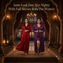 Pick Any 1 Satin Nightgown With Full Sleeve Robe Set (2NS3)