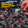 Snap Ring Pliers For Tightening & Removal Clips (HT215)