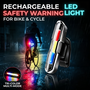 Rechargeable LED Safety Warning Light For Bike Cycle (BA10)