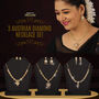 3 Austrian Diamond Necklace Set (3AUD17)