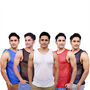 Pack of 5 Sleeveless Net Vest (5SL9)