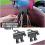 Car Backseat Headrest Hook - Pack of 2 (CHNHP2)