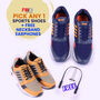 Pick Anyone Stylish Sports Shoe + Free Neckband (SSC22)