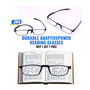 Durable Adaptive Power Reading Glasses - B1 G1 Free (UORG26)