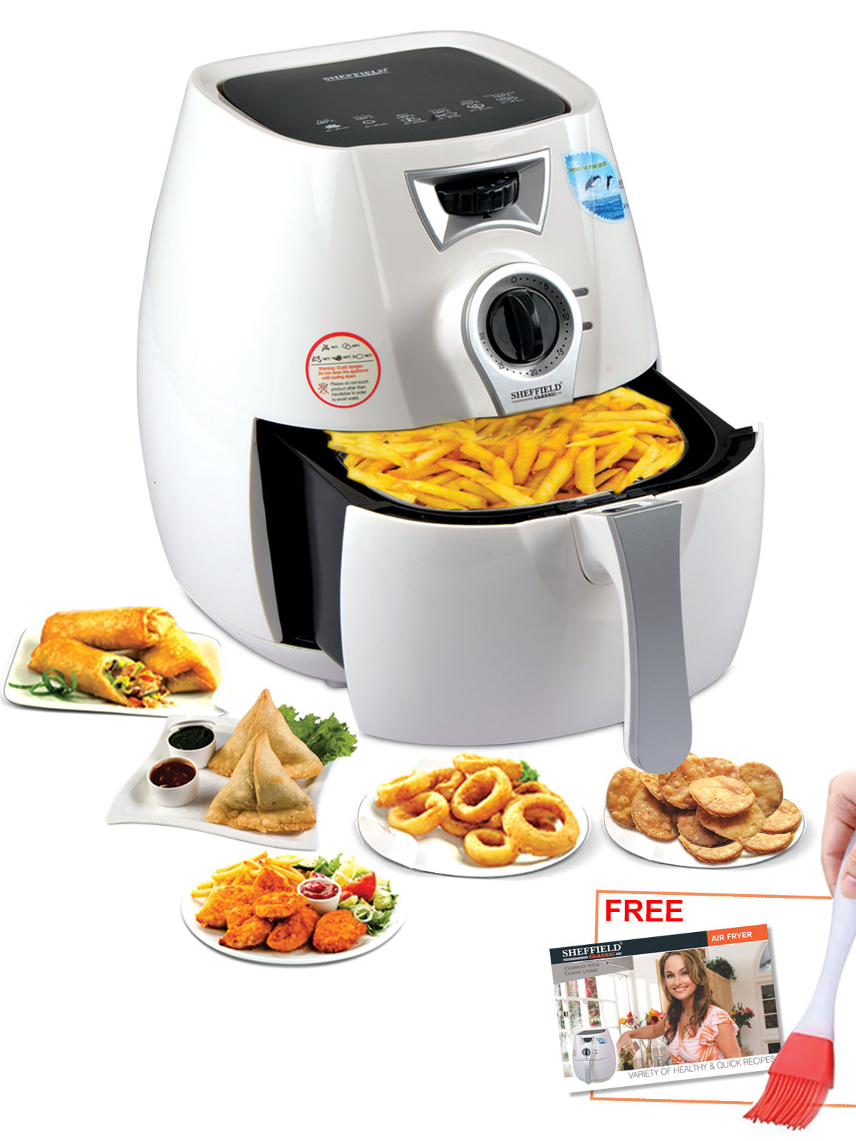 Uncategorized Kitchen Appliances Sheffield buy sheffield pro health air fryer online at best price in india fryer